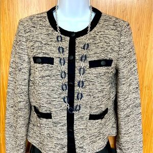 MNG by Mango Black&Gray Casual Jacket